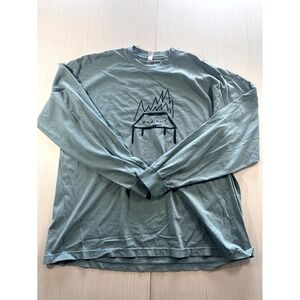 Los Angeles Apparel 6.5 Ounce Shrink Free Shirt Mens XL Gray Zeal For His‎ House